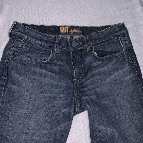 KUT from the KLOTH BERMUDA SHORTS SIZE 8 denim - Picture 4 of 8